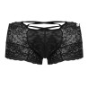 CandyMan Shorty en Dentelle Veno Noir